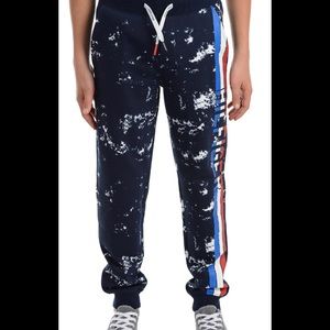 Tommy Hilfiger Splatter-Print Fleece Sweatpants
